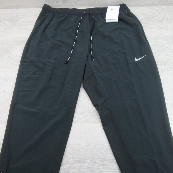 Nike Phenom Elite Woven Gym Running Pants Mens Size Large Black NEW - Picture 3 of 15